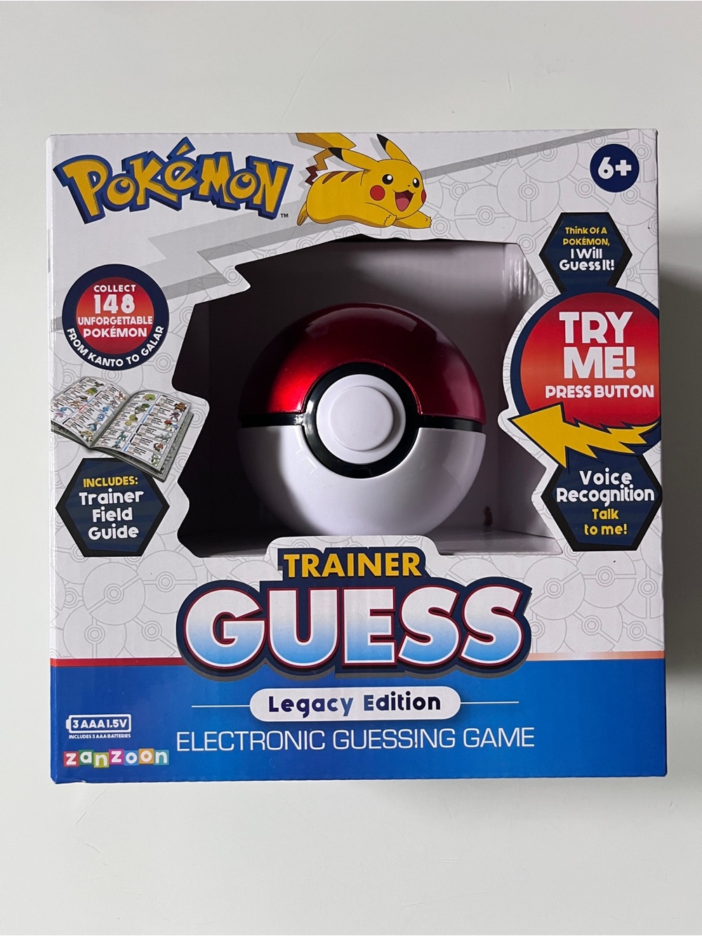 Pokemon Trainer Guess Legacy Edition Electronic Guessing Game - New Sealed